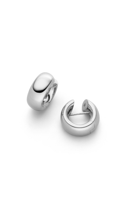 IsabelleFa Cercle Creole Hoop Earrings White Gold