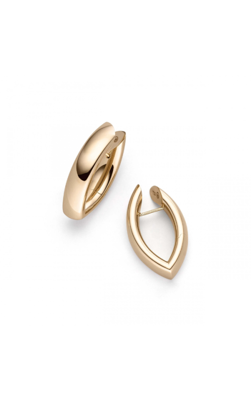 IsabelleFa Navette Creole Hoops Earrings Rose Gold
