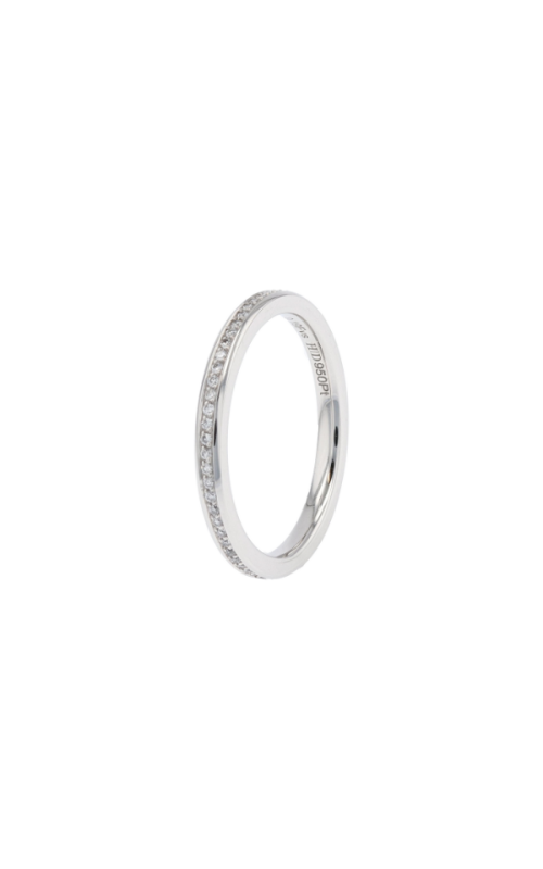 Platinum Micro Pavé Eternity Band – 0.19ctw F VS Round Brilliant
