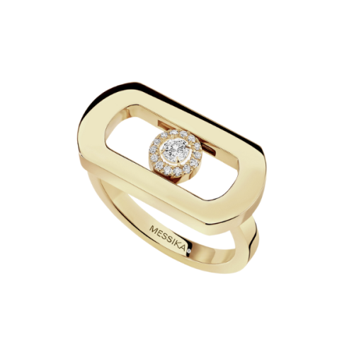 So Move Yellow Gold Diamond Ring
