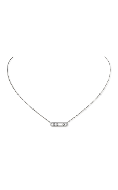 Baby Move White Gold Diamond Necklace