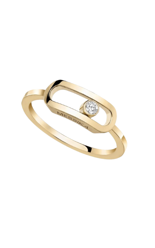 Move Uno Gold LM Yellow Gold Diamond Ring