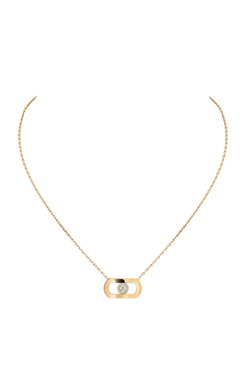 So Move Yellow Gold Diamond Necklace