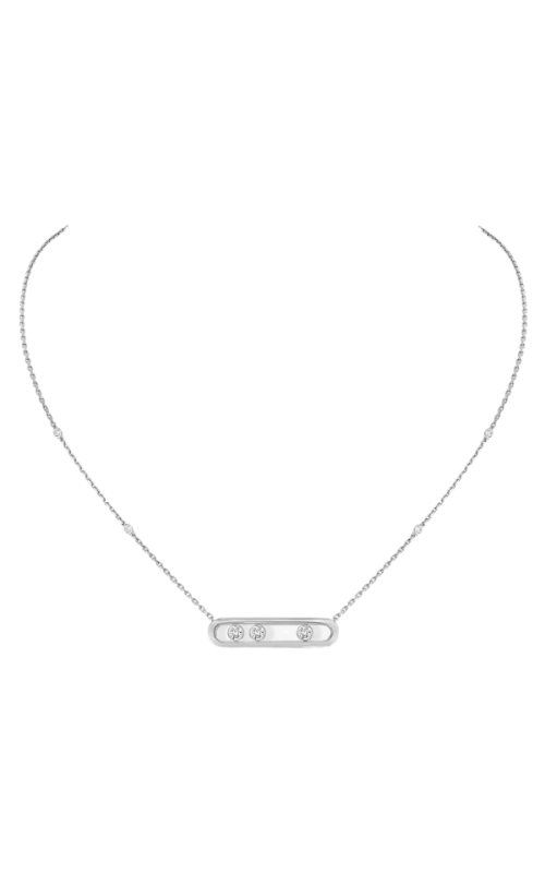 Messika Move White Gold Diamond Necklace