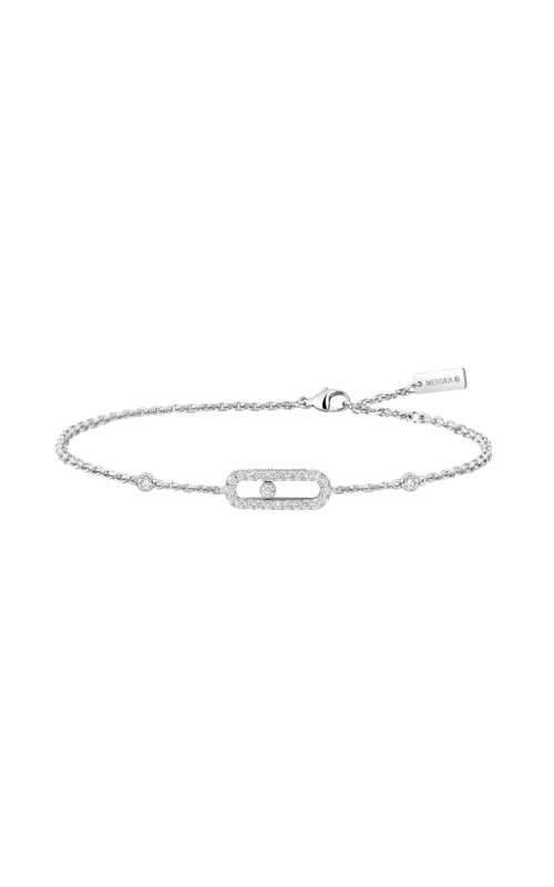 Move Uno Pavé White Gold Diamond Bracelet