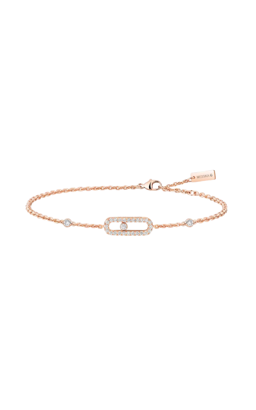 Move Uno Pavé Pink Gold Diamond Bracelet