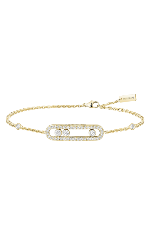 Baby Move Pavé Yellow Gold Diamond Bracelet