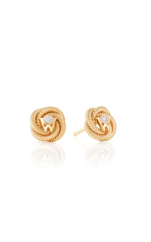 Wellendorff Silk Knot Earrings