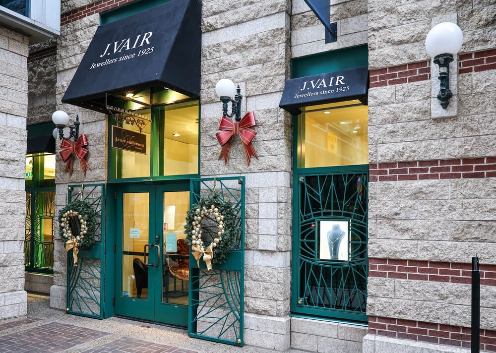 J. Vair Jewellers Storefront